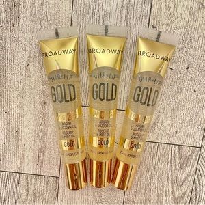 (6) Argan, Jojoba, Rosehip & Mint Infused Golden Lipglosses